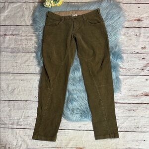 Sundance Sage Green Corduroy Pants sz 4